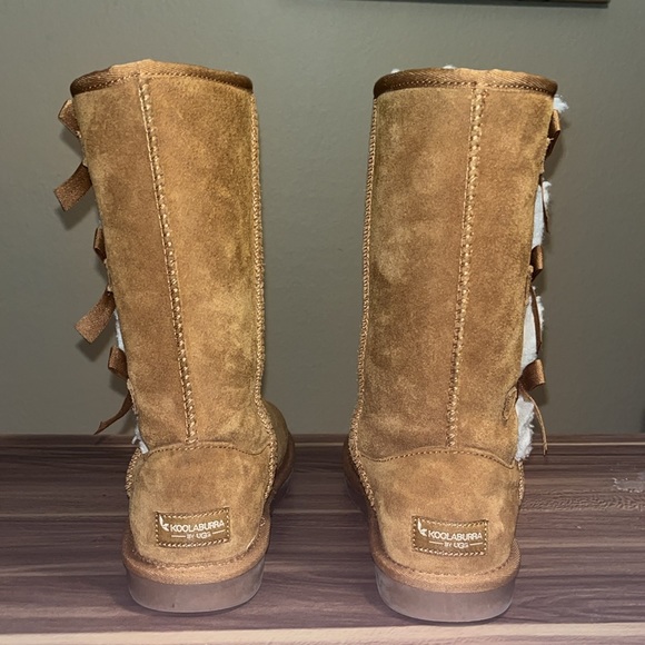UGG Koolaburra tan bow boots - Picture 8 of 14